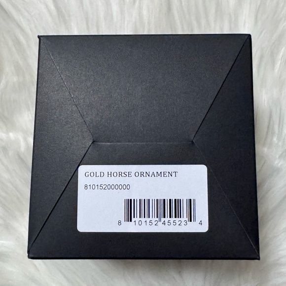 Beyonce Cowboy Carter Charddoneigh Gold Horse Christmas Ornament PRESALE - Picture 7 of 9